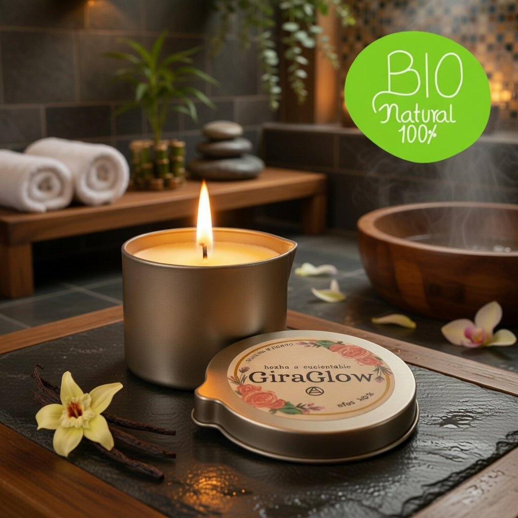 Velas para masaje aroma Vainilla Dulce 4 onzas - Imagen 4
