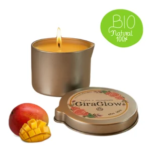 Pack 2 Velas para masaje aroma Mango Tropical