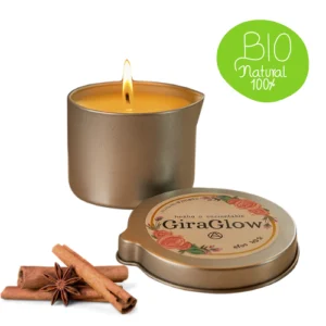 Pack 2 Velas para masaje aroma canela
