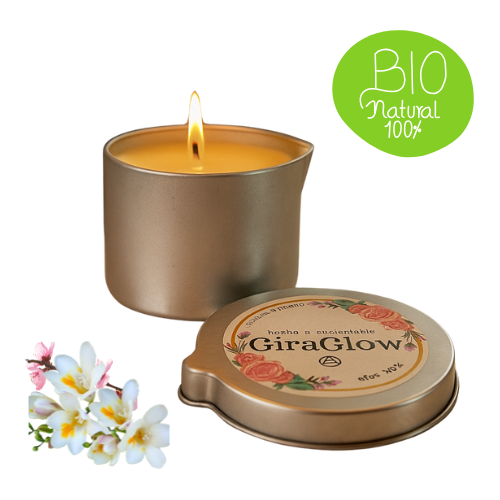 Velas para masaje aroma Floral Acústica