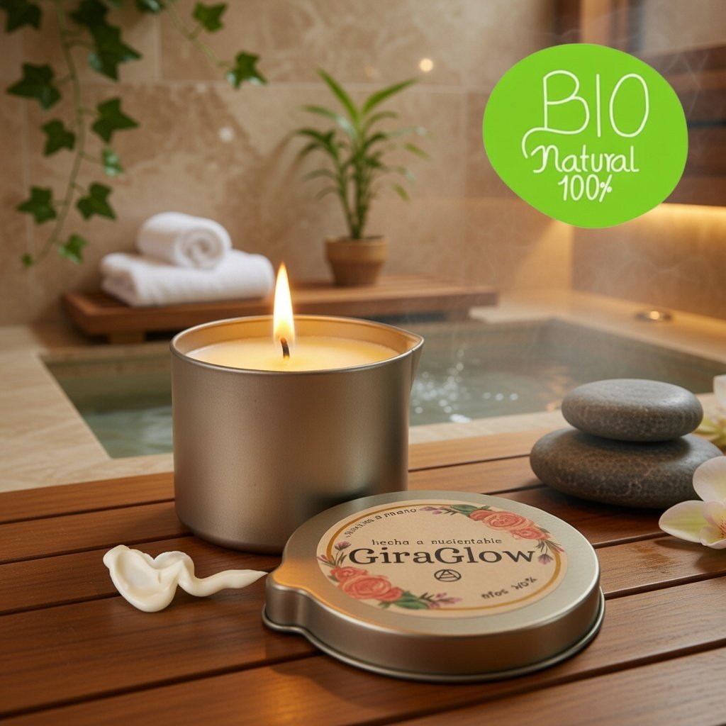 velas para masaje giraglow