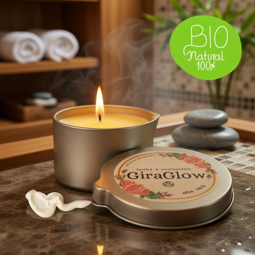 velas para masaje giraglow