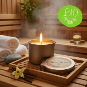 Velas para masaje aroma Vainilla Dulce  4 onzas